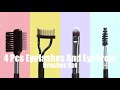 Eyebrow Brush And Eyelash Comb