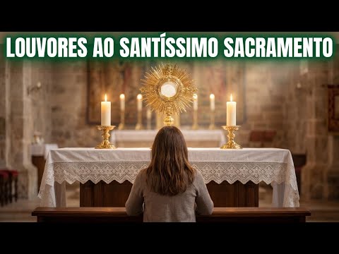 🔴 AO VIVO | LOUVORES AO SANTÍSSIMO SACRAMENTO | PEDIMOS CURA, FAMÍLIA E PAZ