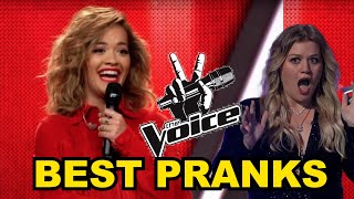 Best Pranks at THE VOICE Blind Auditions