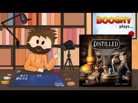 Booghy plays... Distilled(2p, Rules Ovw, Playthrough, Review)