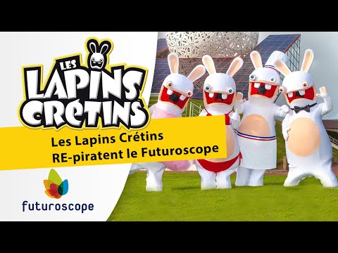 Les Lapins Crétins RE-piratent le Futuroscope !