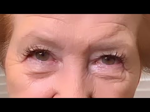 Lash extensions for mature 91 old client