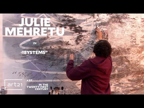 茱莉・梅雷圖 (Julie Mehretu) 創作紀實：系統篇 - 第五季 - 「二十一世紀的藝術」 | Art21 (Julie Mehretu in "Systems" - Season 5 - "Art in the Twenty-First Century" | Art21)