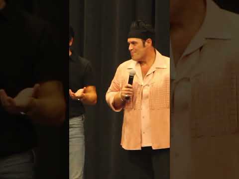 DeanZ and Franz Goovaerts at the tent