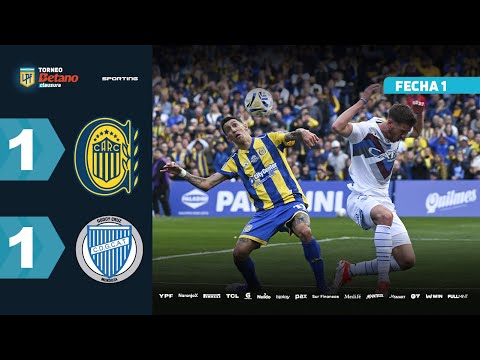 Summary Rosario Central vs Godoy Cruz Round 1