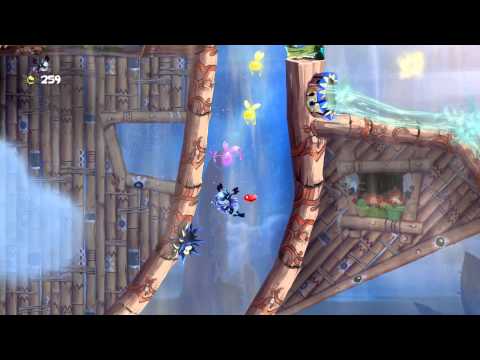 Rayman Legends Back To Origins Desert Of Dijiridoos Tricky Winds All Teensies Walkthrough