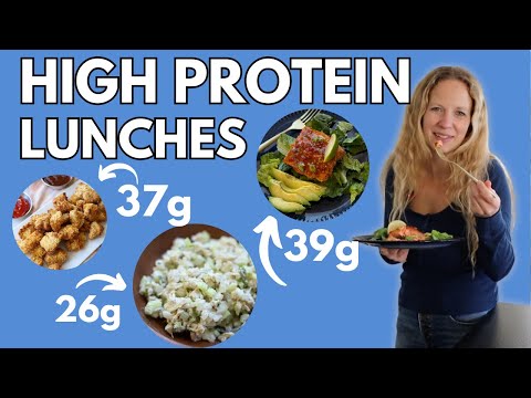 3 High Protein Lunch Ideas | Skip the Boring Grilled Chicken!