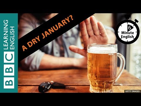 Learn to talk about giving up alcohol in 6 minutes