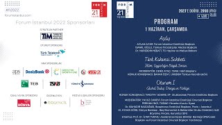 21. FORUM İSTANBUL: AÇILIŞ & İKLİM KRİZİ & GLOBAL BAKIŞ: DÜNYA VE TÜRKİYE