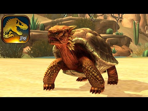 MEIOLANIA MAX LEVEL 40 || Jurassic World - The Game