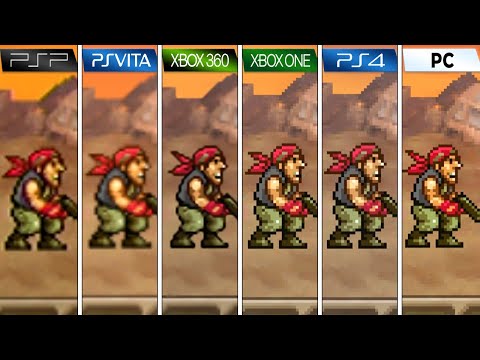 Metal Slug XX | PSP vs PS Vita vs Xbox 360 vs Xbox One vs PS4 vs PC | Graphics Comparison