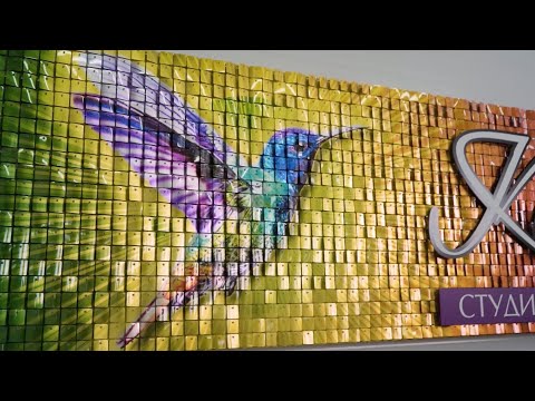 sequin panel wall decoration, SolaAiR