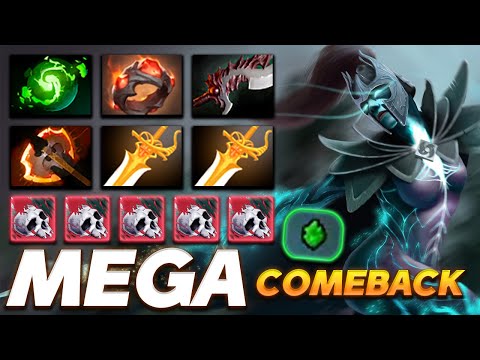 Phantom Assassin Mega Comeback Action - Dota 2 Pro Gameplay [Watch & Learn]