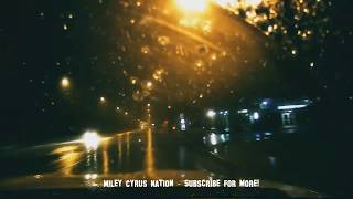 &quot;Space Boots - Miley Cyrus&quot; while driving in the rain