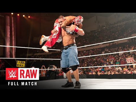 FULL MATCH: Rey Mysterio vs. John Cena – WWE Title Match: Raw, July 25, 2011