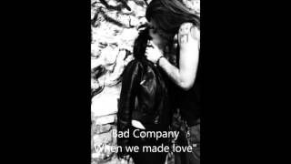 Bad Company - When We Made Love   SUB ESPAÑOL 1986 (AOR)