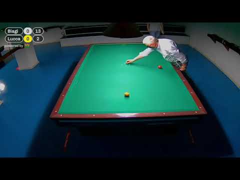 Lucca Vs Biagi  Partita di Allenamento 5 Birilli Italiana Biliardo 22.05.2021