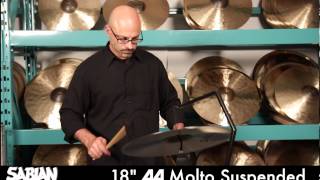 Video thumbnail for Sabian 18" AA Molto Suspended Cymbal by Woodwind & Brasswind is now Music & Arts