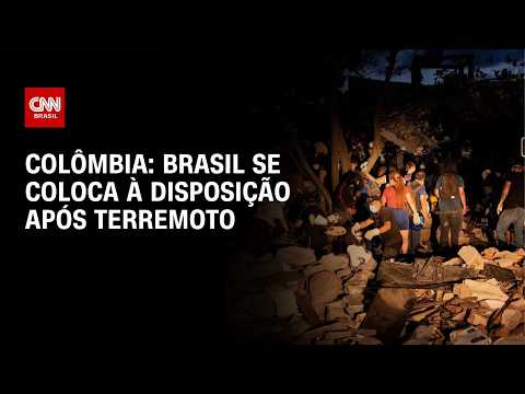 Brasil se coloca à disposição após terremoto na Colômbia | HORA H