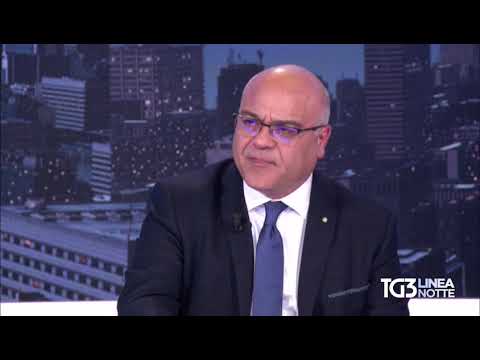 Giuseppe Antoci a Tg3 Linea Notte (Rai)