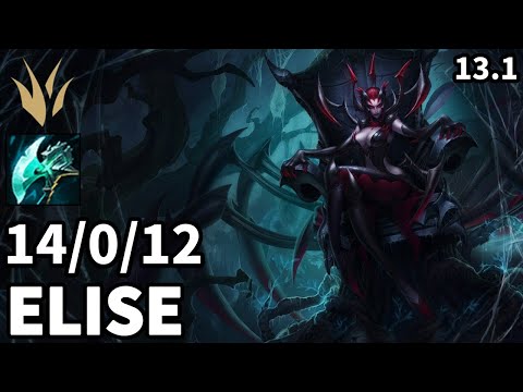 Elise Jungle vs Wukong - EUW Master | Patch 13.1