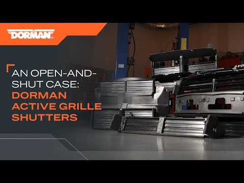 Dorman solutions for repairing active grille shutters