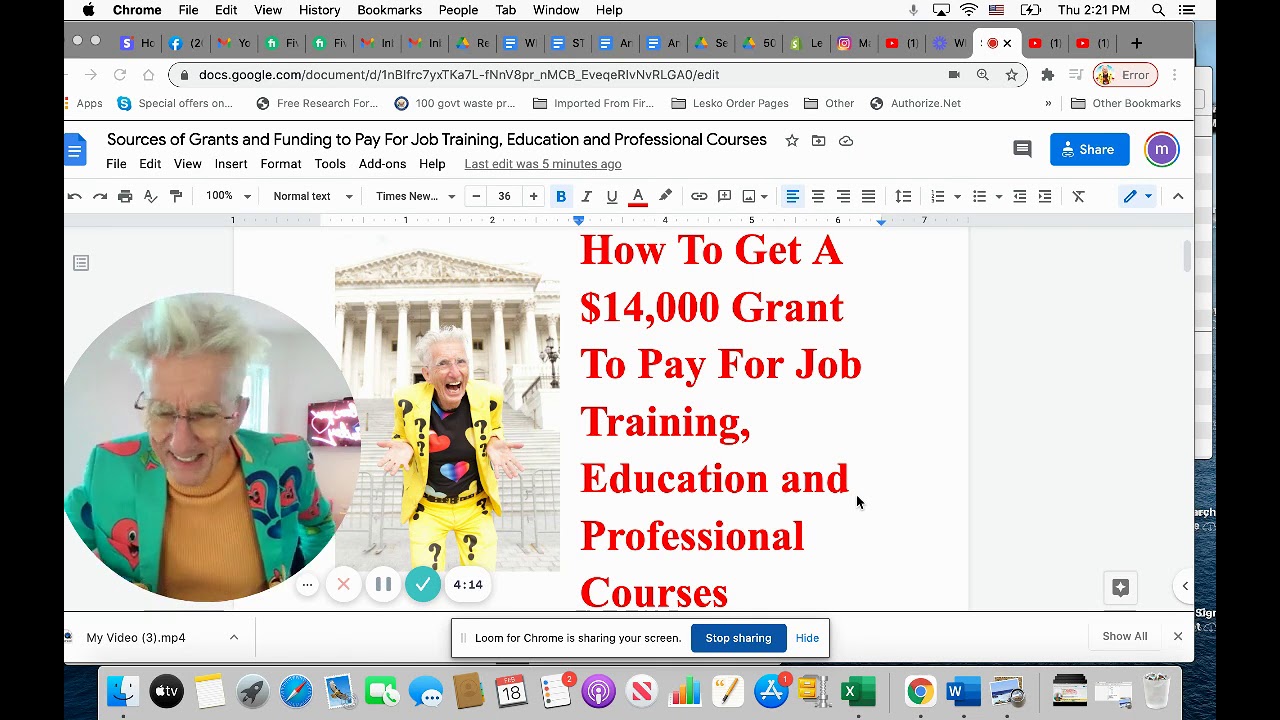 How To Get A $14,000 Grant To Pay For Job Training Professional Development Course
