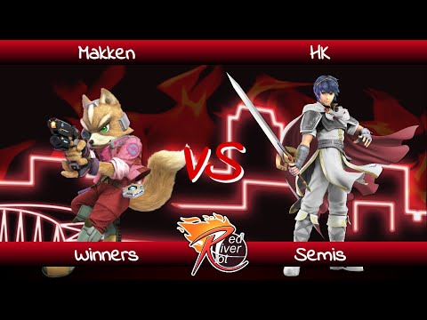 Makken (Fox) vs HK (Marth) - Winners Semis - RRRR #7