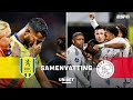 Doelpuntrijk duel overschaduwd door botsing Etienne Vaessen | Samenvatting RKC Waalwijk - Ajax