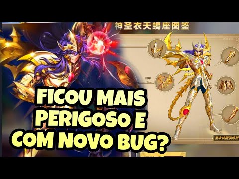 Milo Divino Cloth Repair. Fotalecido nas Fraquezas e com Bug??? Saint Seiya Awakening