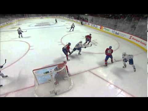 Phaneuf 6-0 Goal vs. Canadiens - Feb/09/2013