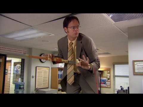 Dwight's hidden weapons - The Office US