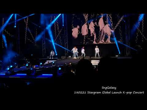 [Fancam] 180221 B1A4 A Lie @ Stargram Global Launch K-pop Concert SG