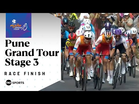 THREE IN A ROW 💥 | Pune Grand Tour Stage 3 Final KM's | TNT Sports Cycling