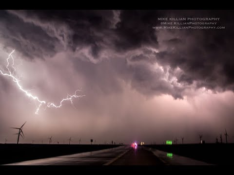 LIGHTNING STRIKES WINDMILL SLOW-MO!! May 17,  2019