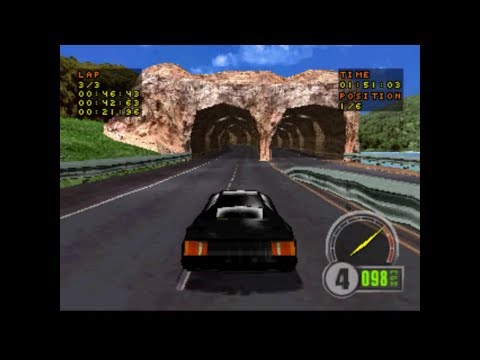 Test Drive 6 (1999) PSX Playthrough - Tournament Race - Class 2 Tour 1