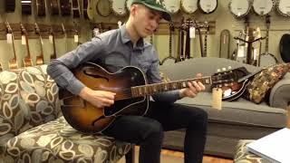 Video thumbnail for Julian Davis plays our Gibson L-50 archtop guitar by Bradford Franzke