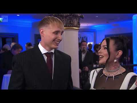 Isac Elliot and Miriam Bryant. Short interview from Linnan Juhlat