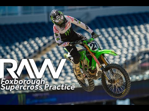Foxborough Supercross Practice RAW - Motocross Action Magazine