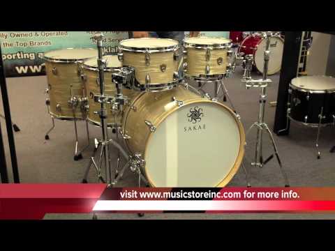 Sakae Rhythm Trilogy 5pc Shell Pack in Vintage Oyster Marine