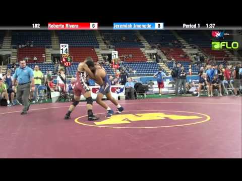 Cadet 182 - Roberto Rivera (Georgia) vs. Jeremiah Imonode (Arizona)