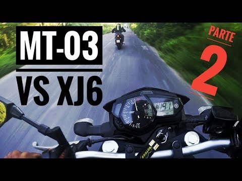 MT-03 VS XJ6 - pt2