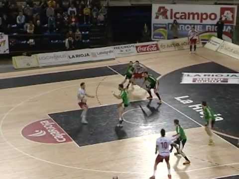 Jornada 19. ASOBAL 2012/2013 Naturhouse La Rioja 27 - Helvetia Anaitasuna 27