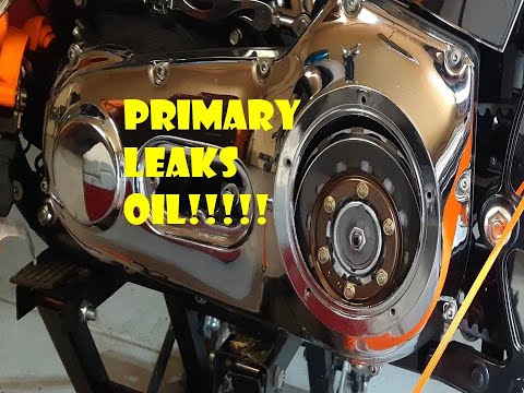 Harley Primary Leaks Oil PT. 1