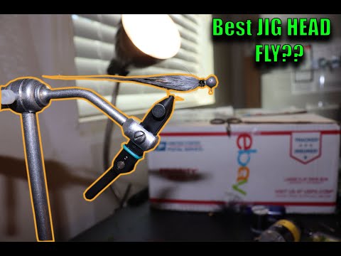 BEST Jig head Fly? Marabou Jig head fly!- Beginner's fly tying!