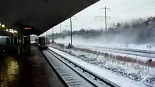 preview picture of video 'Amtrak and MARC action on the NEC - Landover, MD'