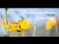 Chanson C'est le printemps de Jean René 