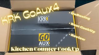 Video thumbnail for KRK GoAux 4 - MPC Kitchen Counter CookUp #krkmusic #mpc by r2gII Productions