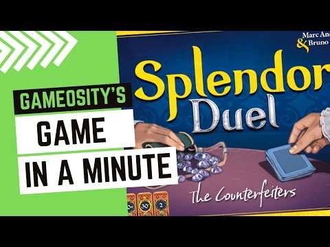 Game in a Minute: Splendor Duel: The Counterfeiters