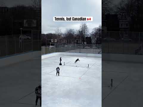 Canadians Playing Tennis 🇨🇦 🎾 #hockey #pavelbarber #tennis